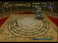 une photo d'Ã©cran de Castlevania - Legacy of Darkness sur Nintendo 64